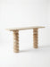 Troia Light Travertine Designer Console Honed