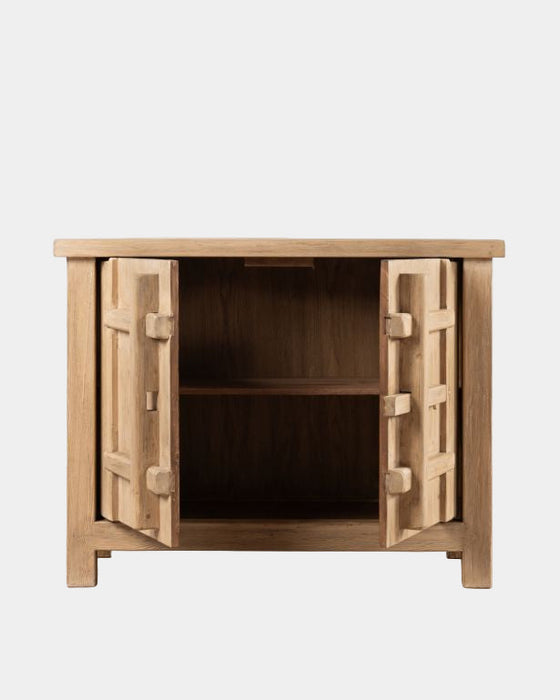 Two Door Elm Cabinet