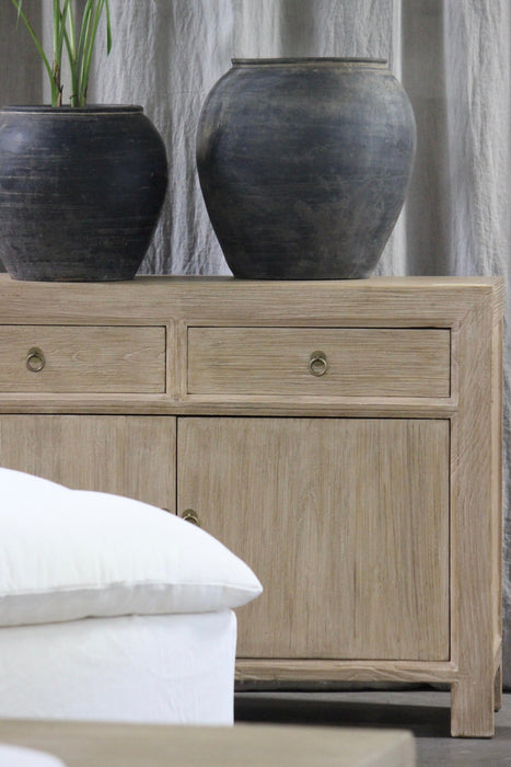 Elm Two Drawer Cabinet