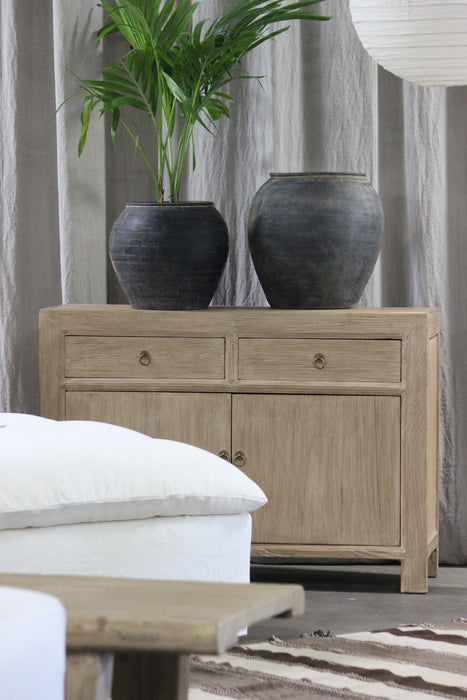 Elm Two Drawer Cabinet