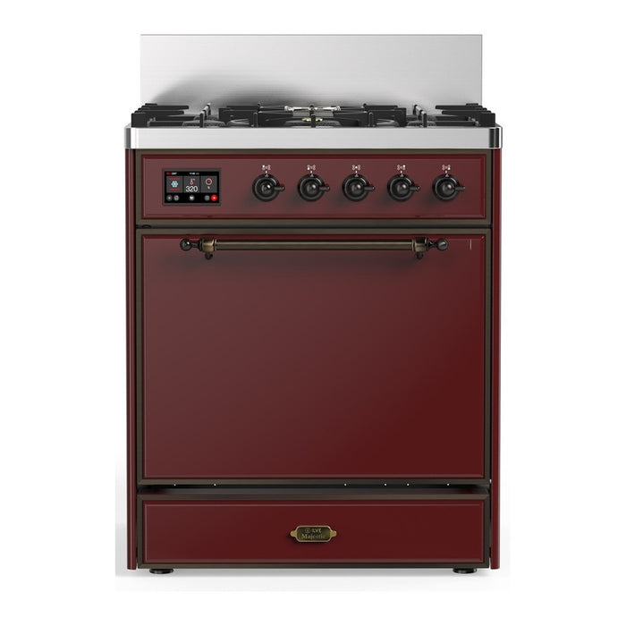 ILVE Majestic III 30" Dual Fuel Range UM30QNR3 — UM30QNR3AW