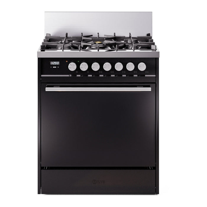 ILVE 30" Professional Plus Dual Fuel Range UP30QMP — UP30QMPBG