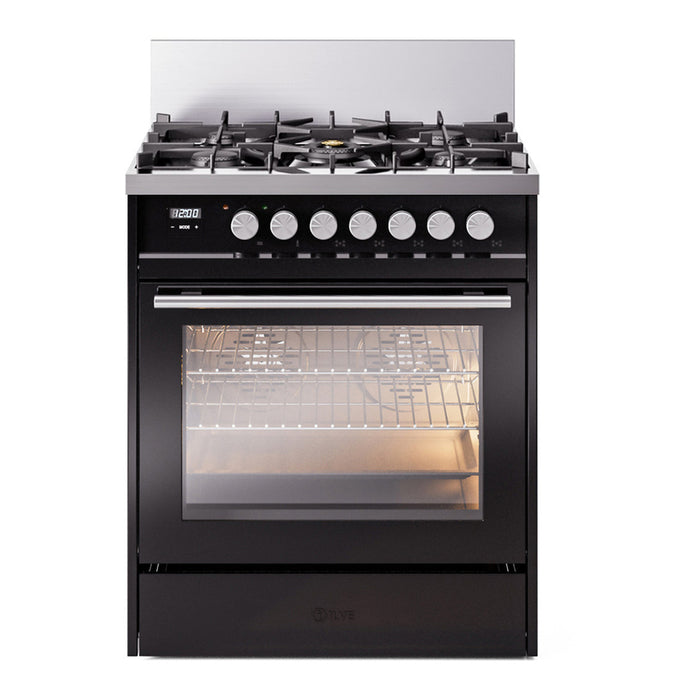 ILVE 30" Professional Plus Dual Fuel Range UP30WMP — UP30WMPBG