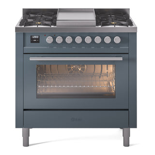 ILVE Professional Plus II 36" Dual Fuel Range UP36FWMP — UP36FWMPBG