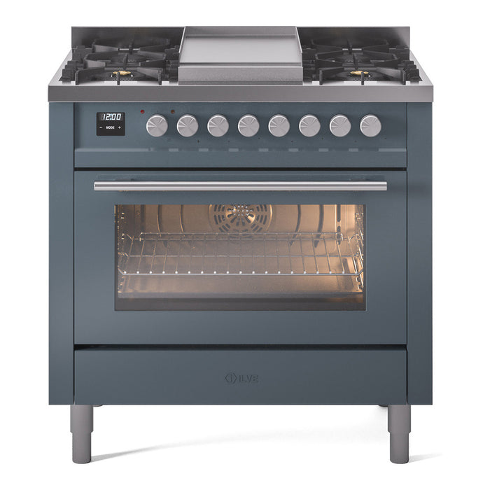 ILVE Professional Plus II 36" Dual Fuel Range UP36FWMP — UP36FWMPBG