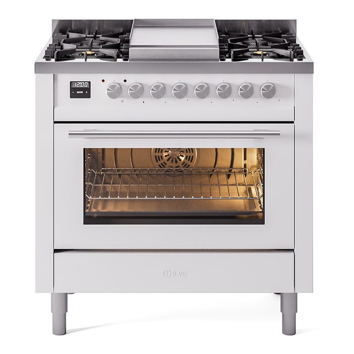 ILVE Professional Plus II 36" Dual Fuel Range UP36FWMP — UP36FWMPBG