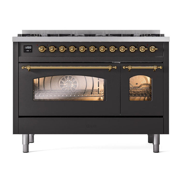 ILVE Nostalgie II Limited Edition 48" Dual Fuel Range UP488NMP