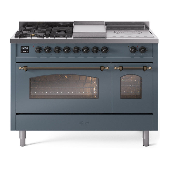 ILVE Nostalgie II 48" Dual Fuel Range UP48FSNMP