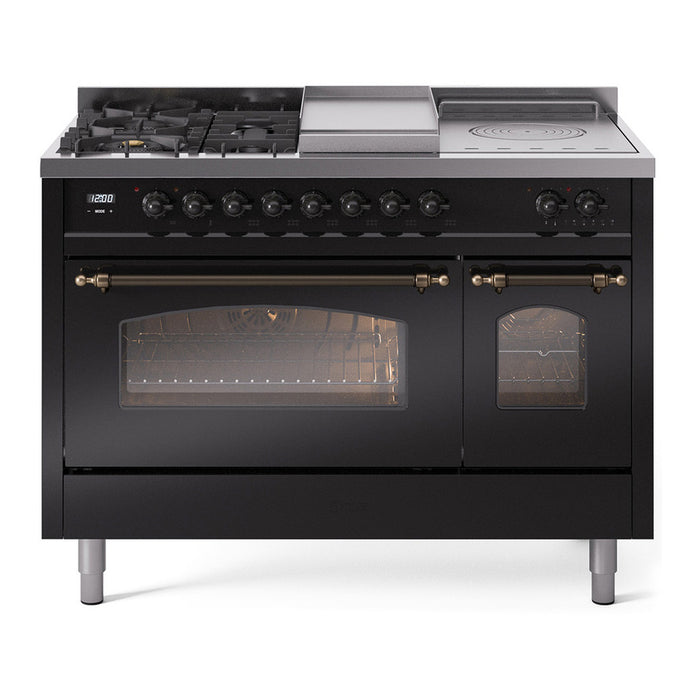 ILVE Nostalgie II 48" Dual Fuel Range UP48FSNMP