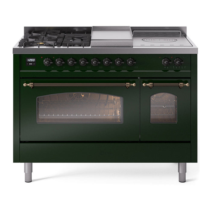 ILVE Nostalgie II 48" Dual Fuel Range UP48FSNMP