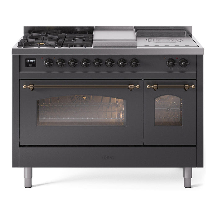 ILVE Nostalgie II 48" Dual Fuel Range UP48FSNMP