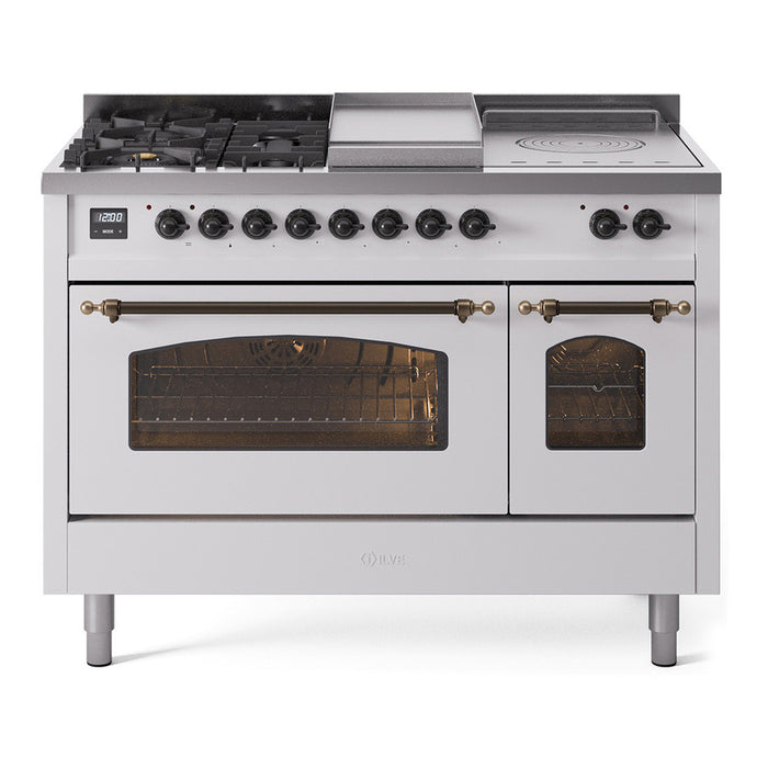 ILVE Nostalgie II 48" Dual Fuel Range UP48FSNMP