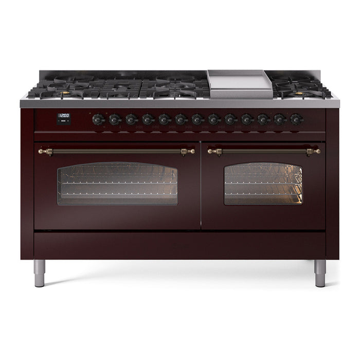 ILVE Nostalgie II 60" Dual Fuel Range UP60FNMP