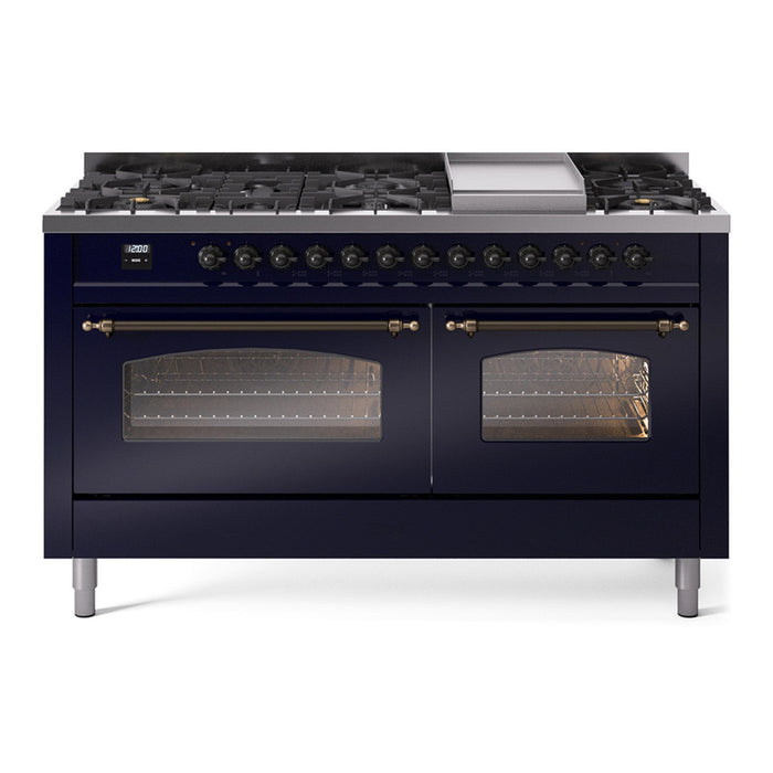 ILVE Nostalgie II 60" Dual Fuel Range UP60FNMP