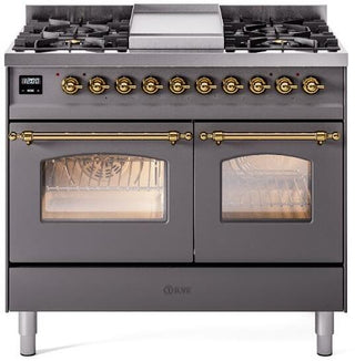 ILVE Nostalgie II 40" Dual Fuel Range, UPD40FNMP — UPD40FNMPAWB
