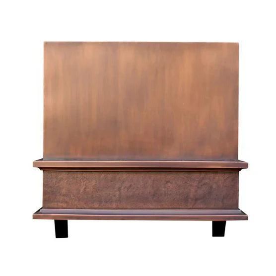 Heritage Box Shape Custom Designer Copper Kitchen Hood