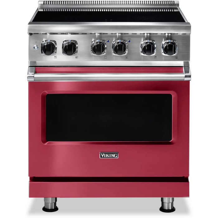 Viking® 5 Series 30" Stainless Steel Pro Style Induction Range VIR53024BSS