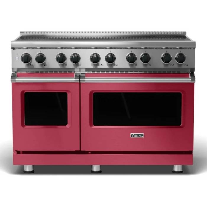 Viking® 5 Series 48" Stainless Steel Pro Style Induction Range VIR54836BSS