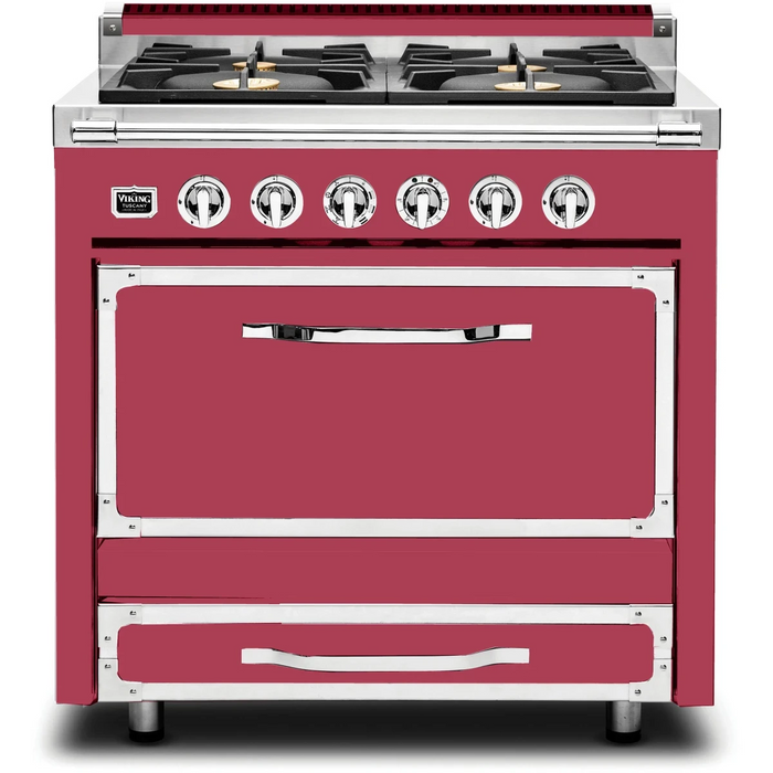 Viking® Tuscany 36" Pro Style Dual Fuel Range TVDR3614BAN