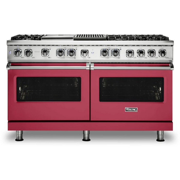 Viking® Professional 5 Series 60" Stainless Steel Pro Style Range VGR5606GQSS