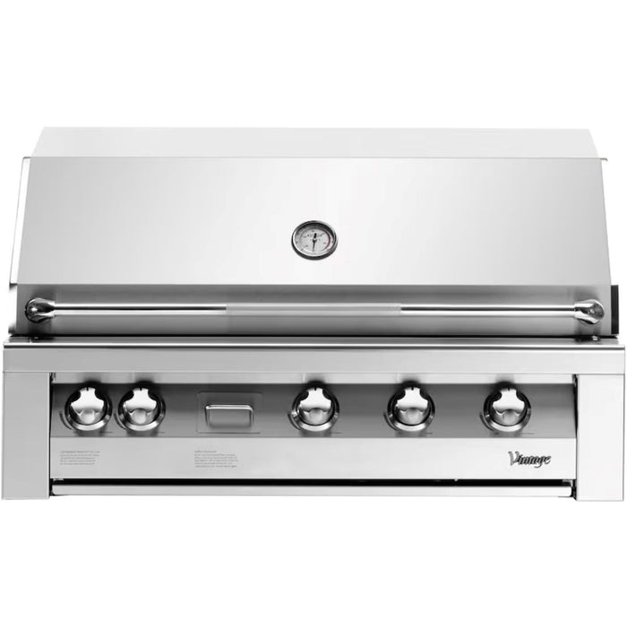 Vintage 42-In. Built-In Natural Gas Grill in Stainless, VBQ42G-N