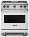 VIKING 30" Sealed Burner Gas Range VGR5304BSS VIKING