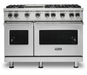 VIKING 48" Gas Range VGR5486GSS VIKING