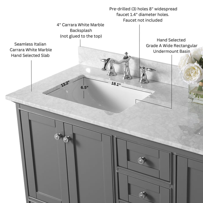 Audrey 66" Bath Vanity Set