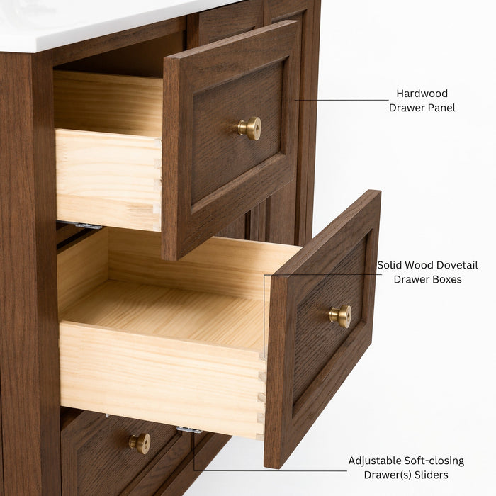 Hannah 42"  Bath Vanity Set