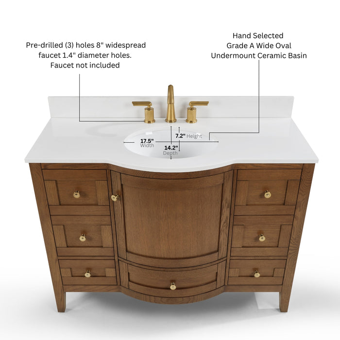 Lauren 48" Bath Vanity Set