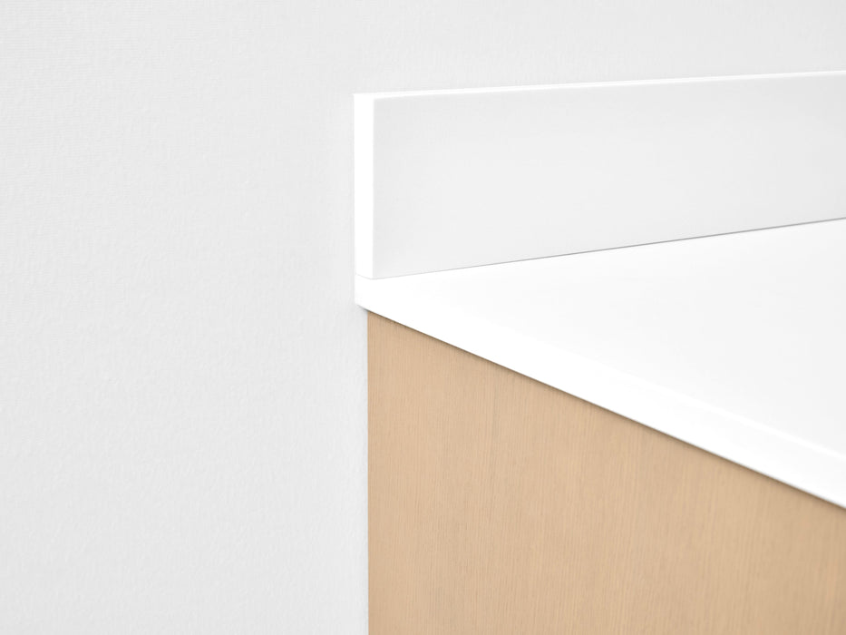 Ancerre Designs 21" White Quartz Side Splash