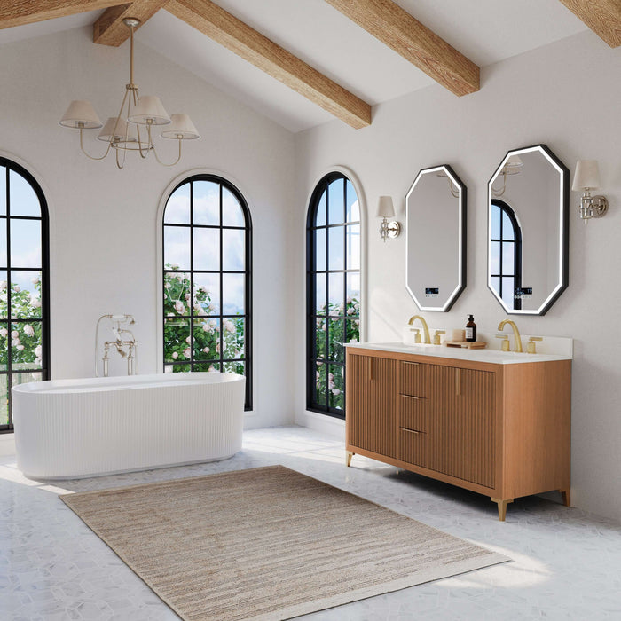 Turlington Bathroom Vanity Collection in Sienna Finish