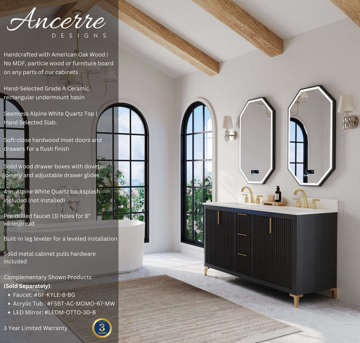 Turlington 60" Bath Vanity Set