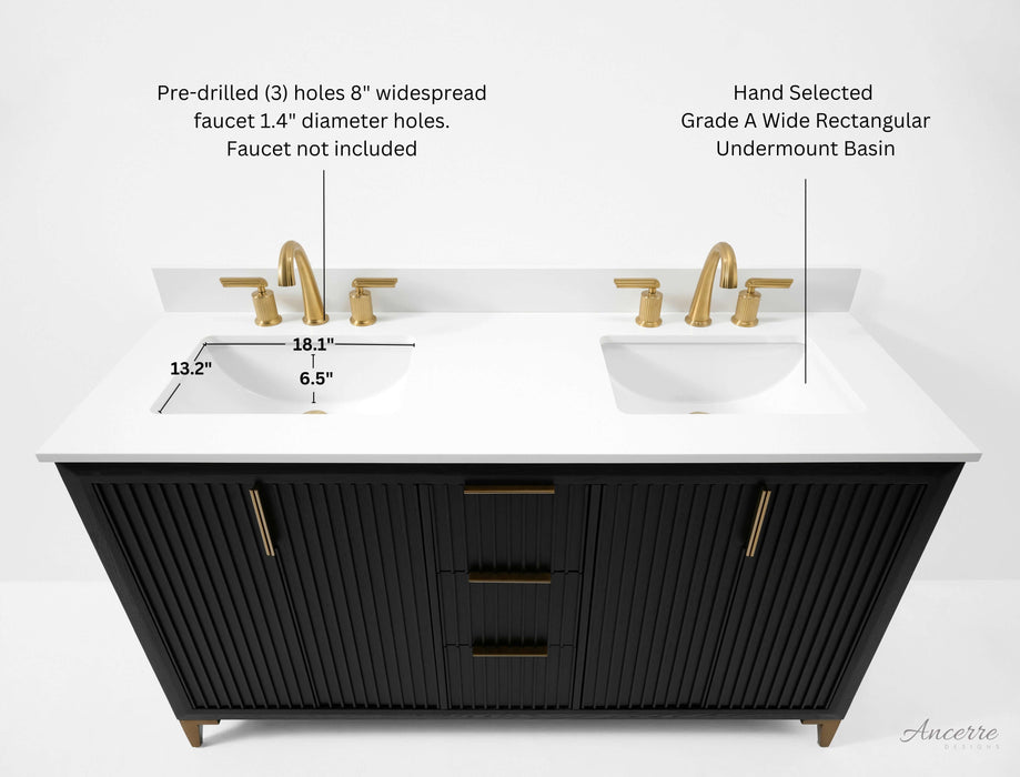 Turlington 60" Bath Vanity Set
