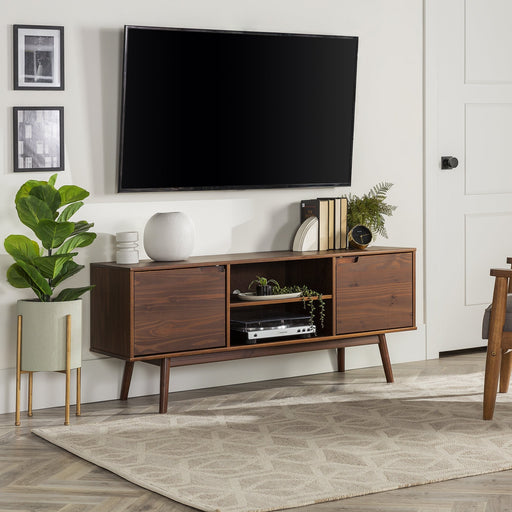 Adair Solid Wood TV Stand - Farmhouse Kitchen and Bath