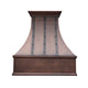 Vintage Style Sloped Copper Hood Vent