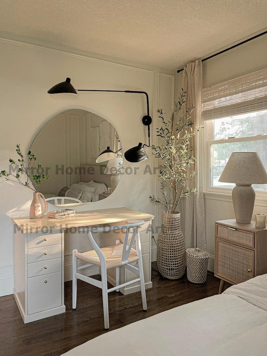 Organic Geometry Asymmetrical Mirror