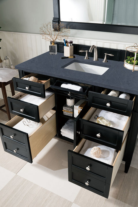 James Martin Brittany 48" Single Bathroom Vanity, Black Onyx