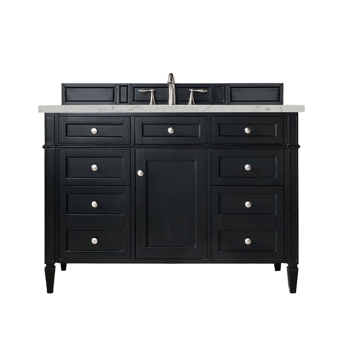 James Martin Brittany 48" Single Bathroom Vanity, Black Onyx