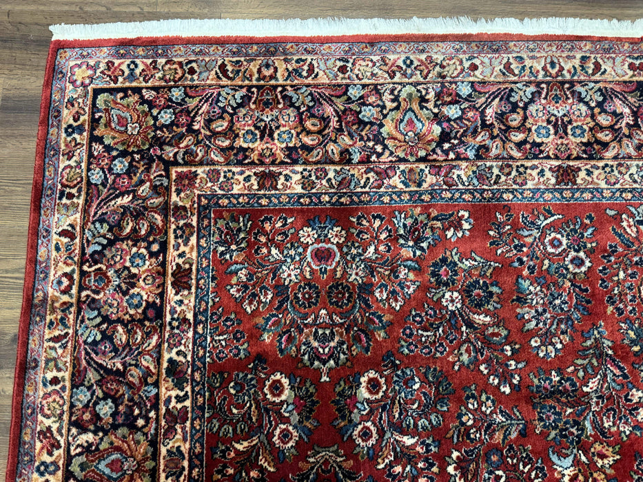 10x18 Karastan Sarouk Rug #785, Wool Large Palace Sized Vintage Karastan Carpet