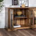 Abigail 58" Farmhouse 4 Door TV Stand - Farmhouse Kitchen and Bath