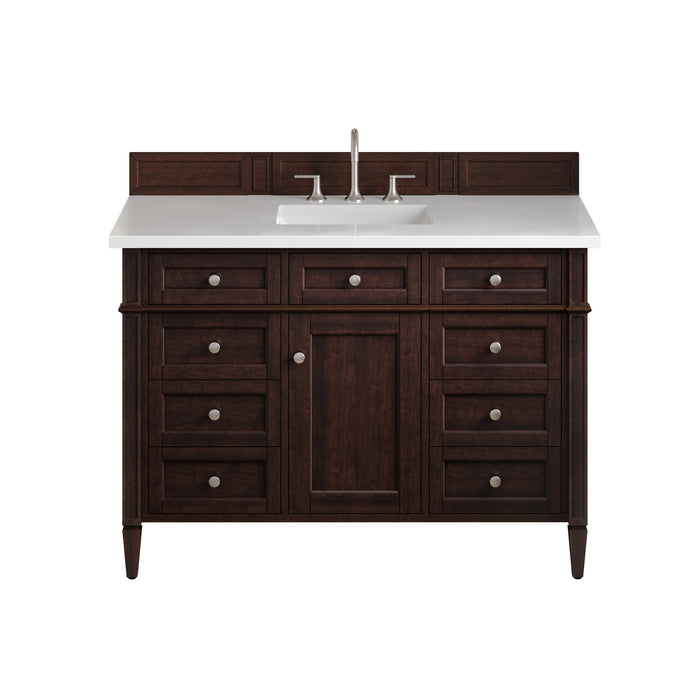 James Martin Brittany 48" Single Bathroom Vanity, Burnished Mahogany