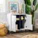 Addison Modern Color Pop Accent Cabinet - Farmhouse Kitchen and Bath