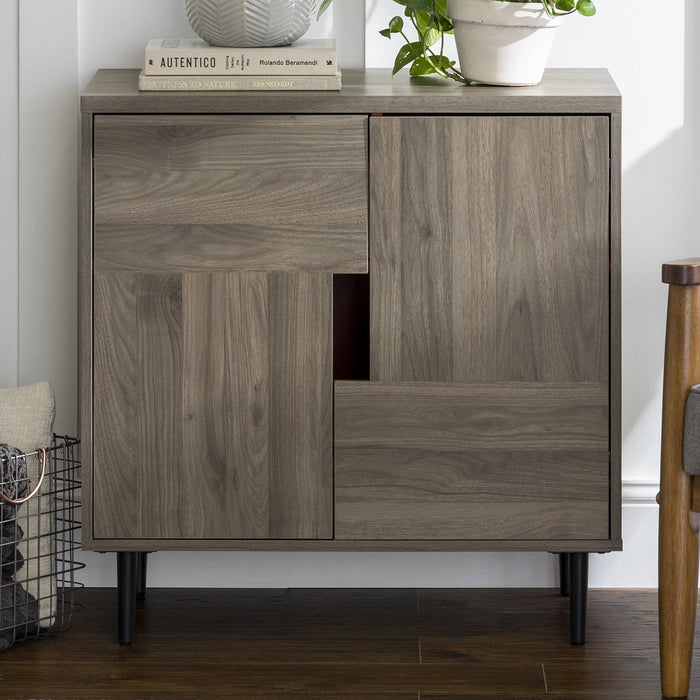 Addison Modern Color Pop Accent Cabinet - Farmhouse Kitchen and Bath