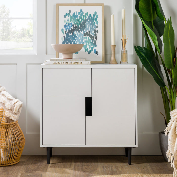 Addison Modern Color Pop Accent Cabinet - Farmhouse Kitchen and Bath