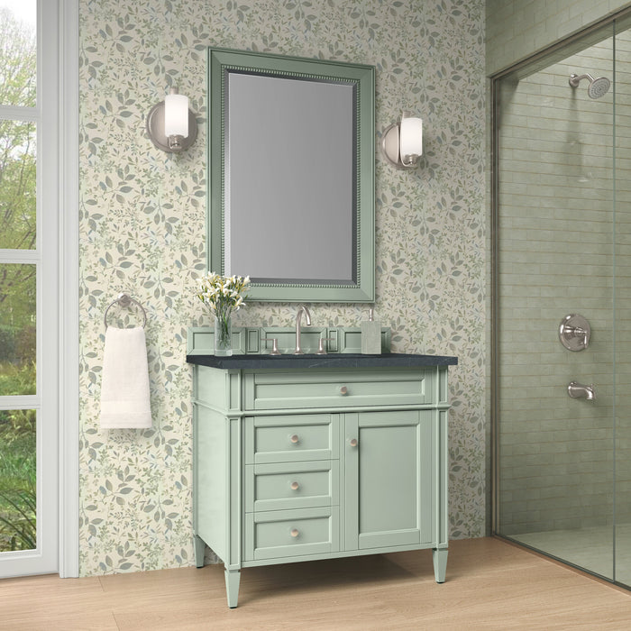 James Martin Brittany 36" Single Bathroom Vanity, Sage Green