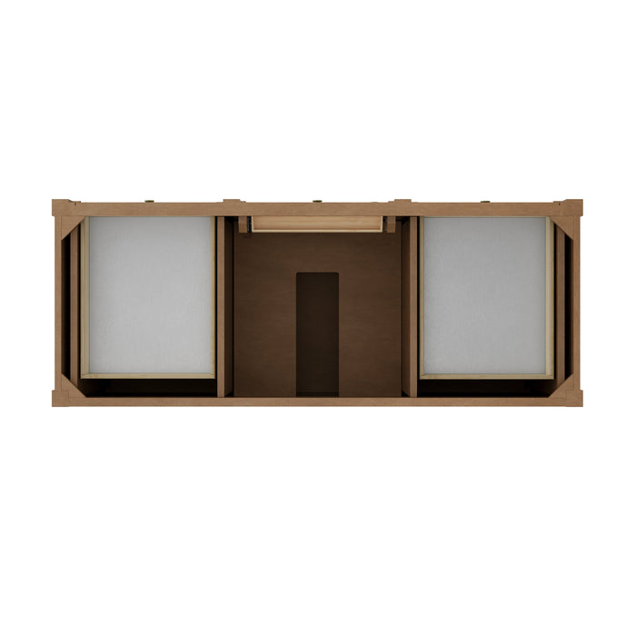 James Martin Brittany 60" Single Bathroom Vanity, Pecan