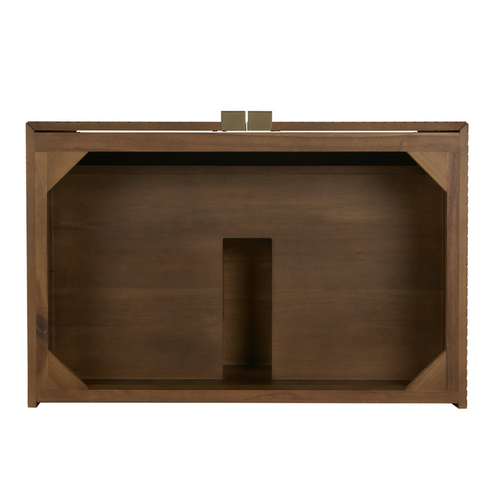 James Martin Marcello 36" Floating Single Bathroom Vanity, Chestnut