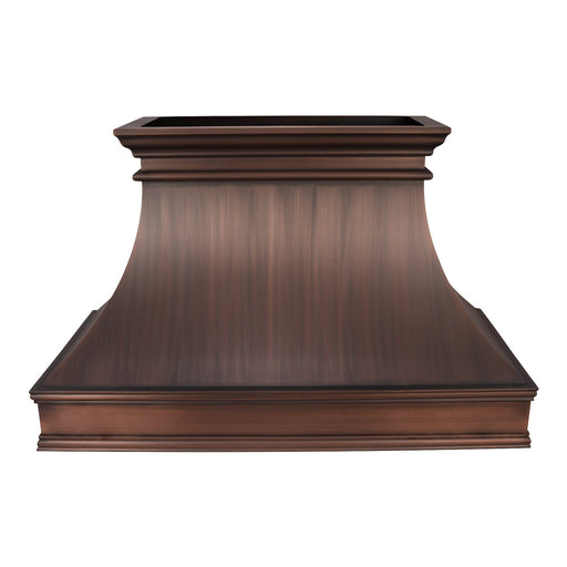 Akicon Custom Handcrafted Copper Range Hood - AKH701T - C - Farmhouse Kitchen and Bath