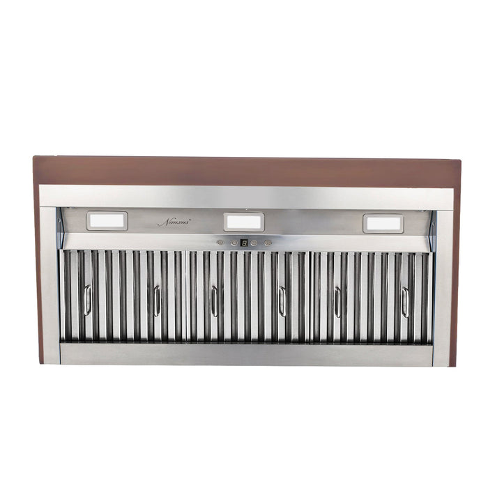 Akicon Custom Handcrafted Copper Range Hood - AKH702T - C - Farmhouse Kitchen and Bath